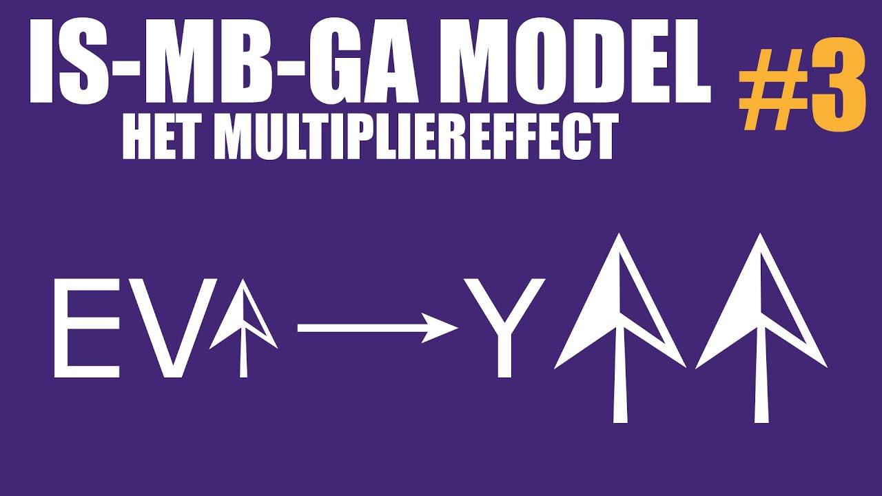 Hoe komt het multipliereffect tot stand en wat bepaalt de hoogte van de multiplier?