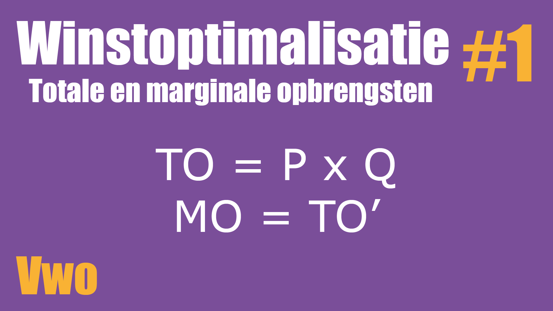 Leer alles over TO en MO